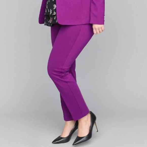 Lane Bryant Pants - Women's Plus Size Ponte Ankle Pants